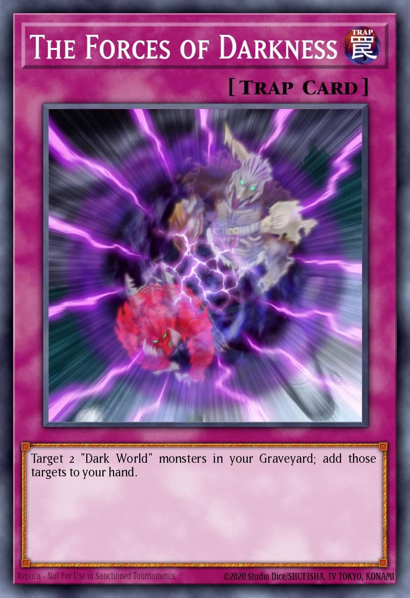 The Forces of Darkness — Yu-Gi-Oh! card