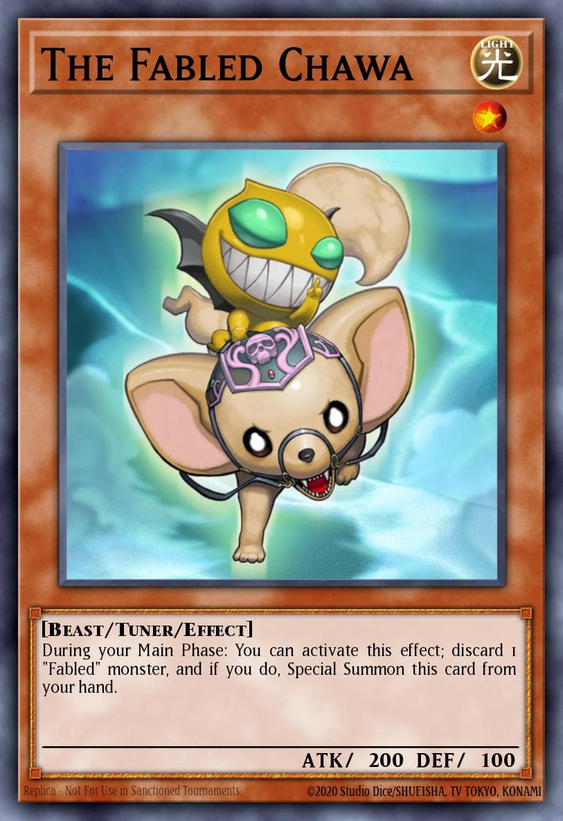 The Fabled Chawa — Hidden Arsenal 4 Yu-Gi-Oh! card by KAZUKI TAKAHASHI
