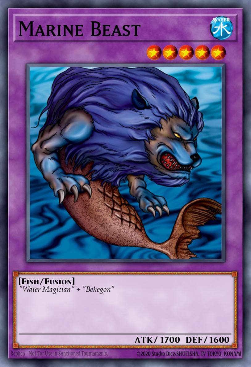 Marine Beast — OTS Tournament Pack 4 Yu-Gi-Oh! card by KAZUKI TAKAHASHI
