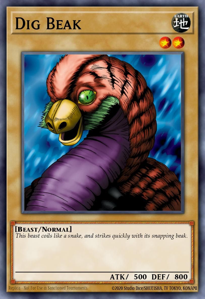Dig Beak — Tournament Pack 7 Yu-Gi-Oh! card by KAZUKI TAKAHASHI