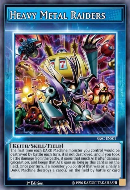 Heavy Metal Raiders (Skill Card) — Yu-Gi-Oh! card