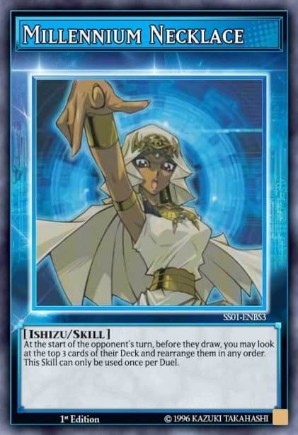Millennium Necklace (Skill Card) — Speed Duel Starter Decks: Destiny Masters