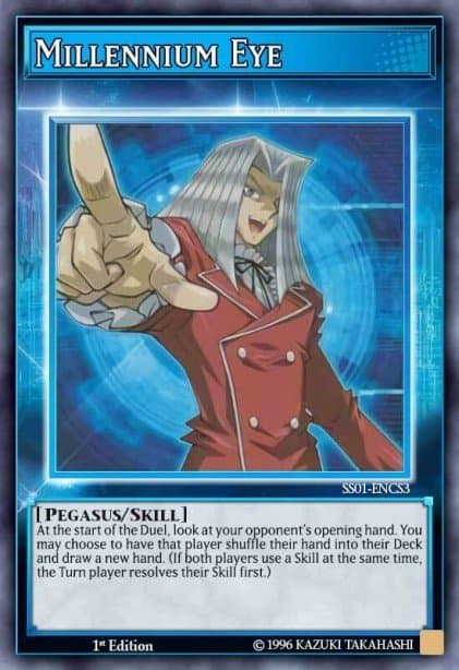 Millennium Eye (Skill Card) — Speed Duel Starter Decks: Destiny Masters