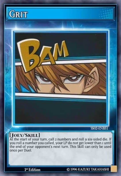 Grit — Speed Duel Decks: Duelists of Tomorrow Yu-Gi-Oh! card by KAZUKI TAKAHASHI