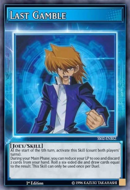 Last Gamble — Speed Duel Decks: Duelists of Tomorrow Yu-Gi-Oh! card by KAZUKI TAKAHASHI