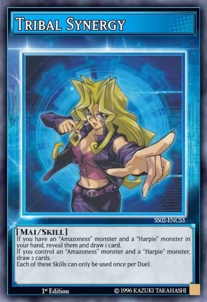 Tribal Synergy — Speed Duel Decks: Duelists of Tomorrow Yu-Gi-Oh! card by KAZUKI TAKAHASHI