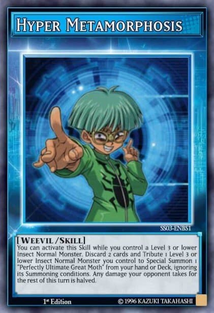 Hyper Metamorphosis — Speed Duel Decks: Ultimate Predators Yu-Gi-Oh! card by KAZUKI TAKAHASHI
