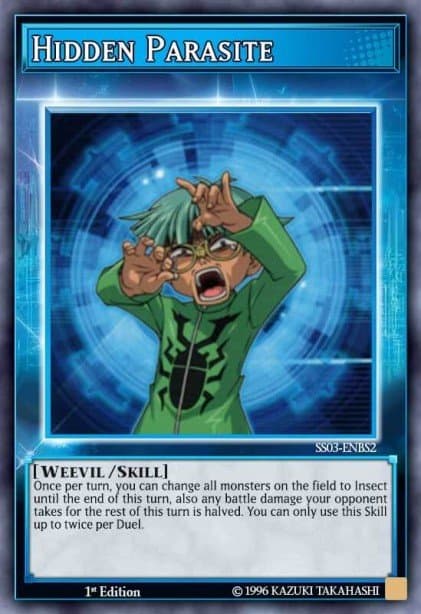 Hidden Parasite — Speed Duel Decks: Ultimate Predators Yu-Gi-Oh! card by KAZUKI TAKAHASHI