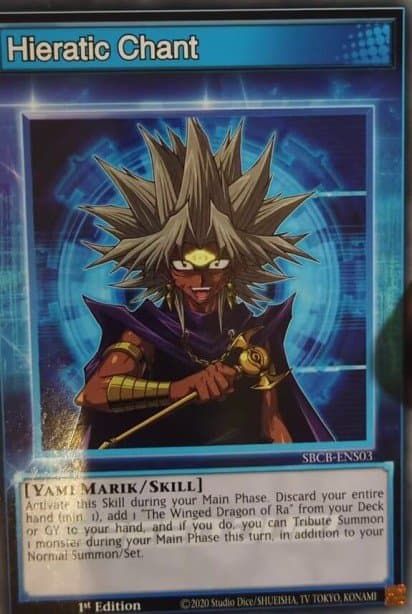 Hieratic Chant — Speed Duel: Battle City Box
