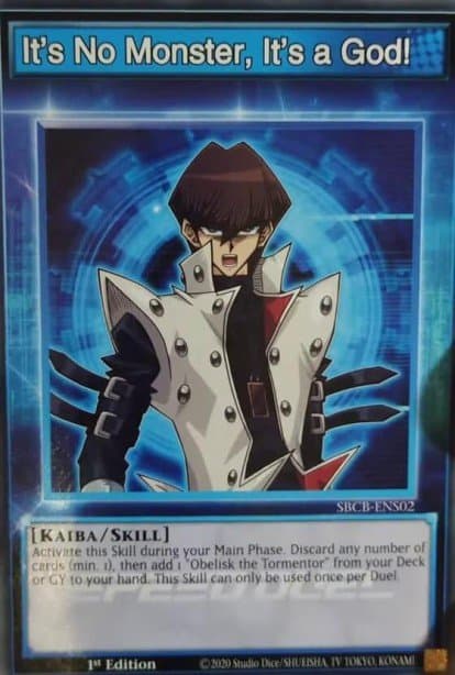 It's No Monster, It's a God! — Speed Duel: Battle City Box