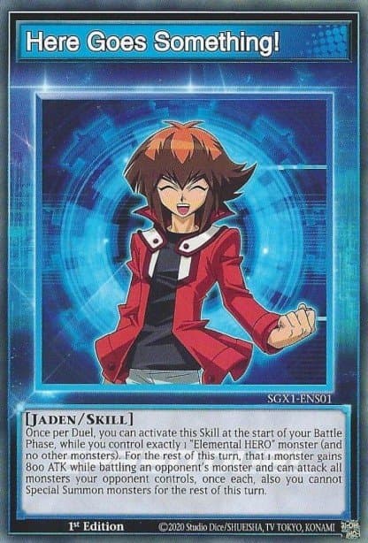 Here Goes Something! — Speed Duel GX: Duel Academy Box