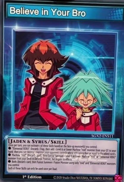 Believe in your Bro — Speed Duel GX: Midterm Paradox
