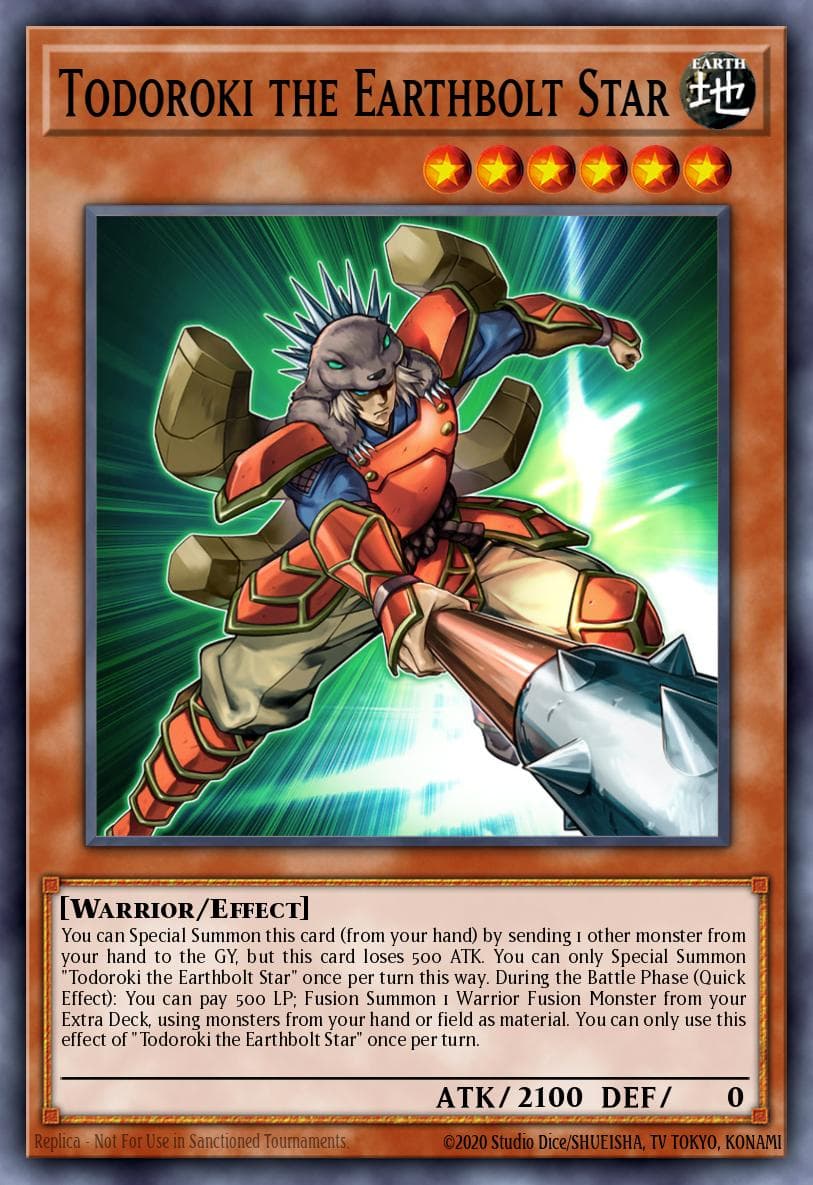 Todoroki the Earthbolt Star — Battles of Legend: Crystal Revenge