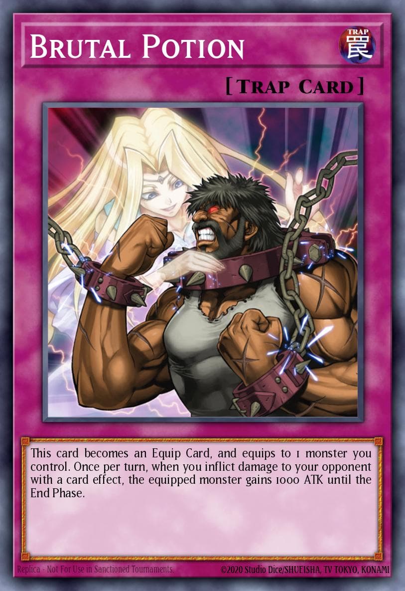 Brutal Potion — Yu-Gi-Oh! GX Tag Force Evolution Promo Yu-Gi-Oh! card by KAZUKI TAKAHASHI
