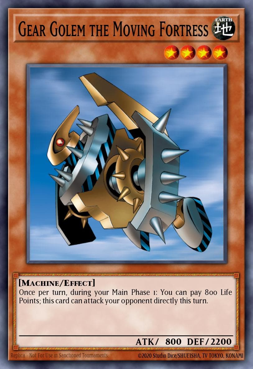 Gear Golem the Moving Fortress — Yu-Gi-Oh! card