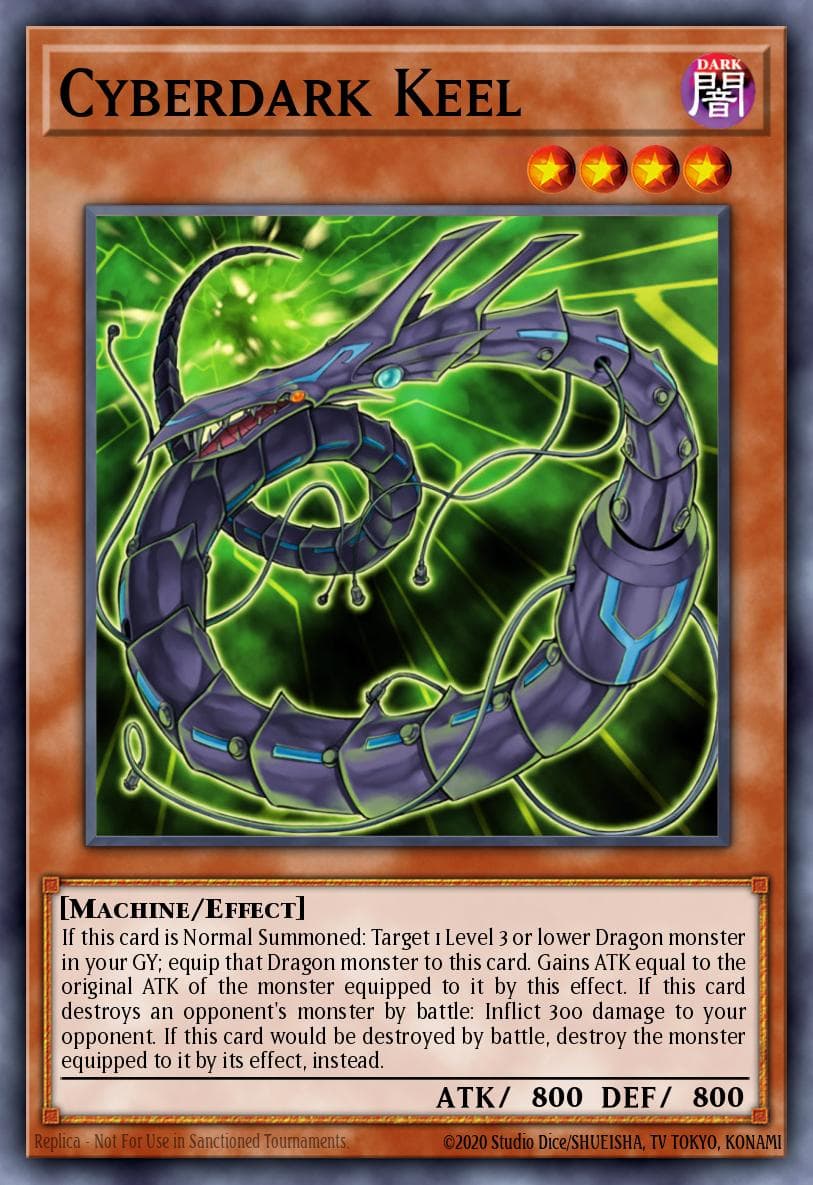 Cyberdark Keel — Yu-Gi-Oh! card