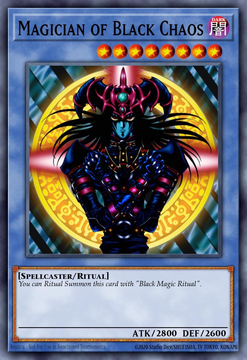 Magician of Black Chaos — Yu-Gi-Oh! card