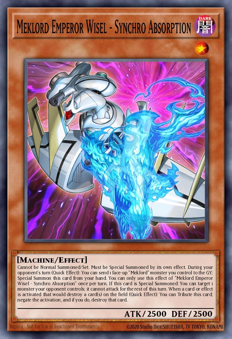 Meklord Emperor Wisel - Synchro Absorption — Legendary Duelists: Rage of Ra