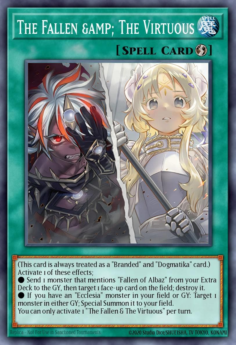 The Fallen &amp; The Virtuous — ygo-unknown