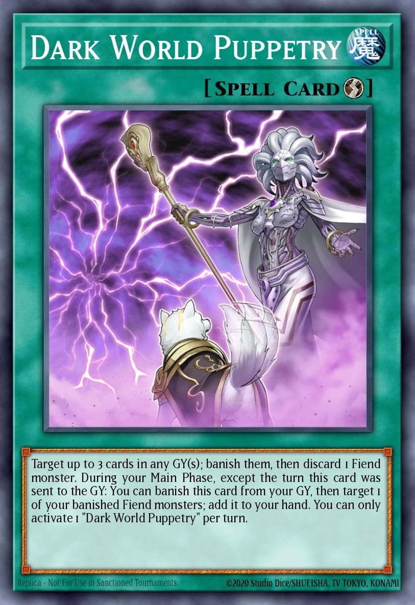 Dark World Puppetry — Yu-Gi-Oh! card