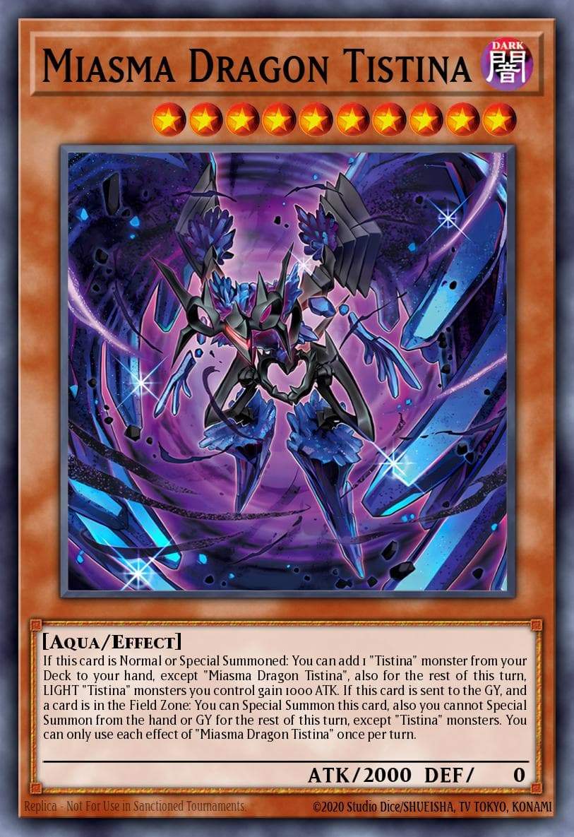Miasma Dragon Tistina — Duelist's Advance