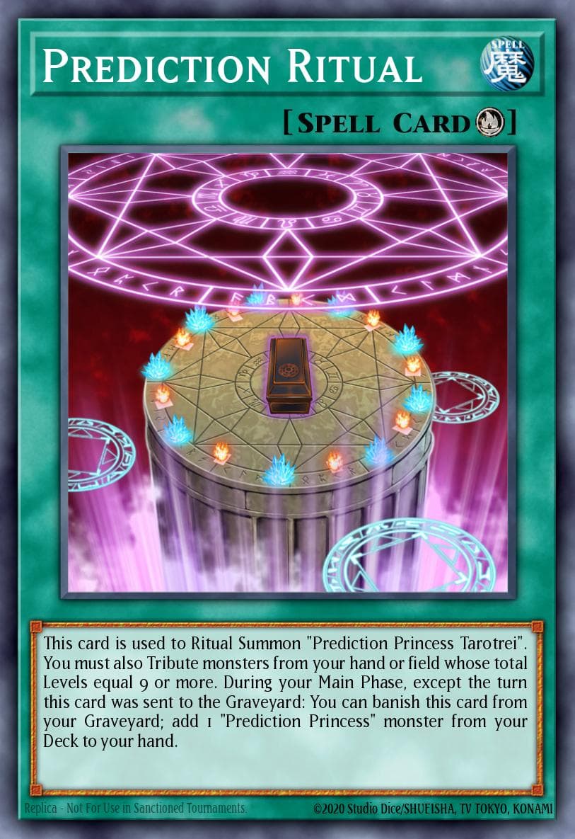 Prediction Ritual — Dragons of Legend 2 Yu-Gi-Oh! card by KAZUKI TAKAHASHI
