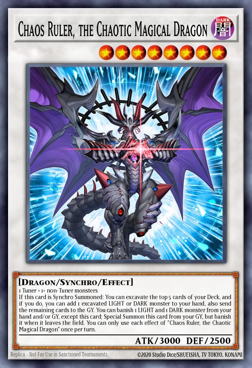 Chaos Ruler, the Chaotic Magical Dragon — Rise of the Duelist