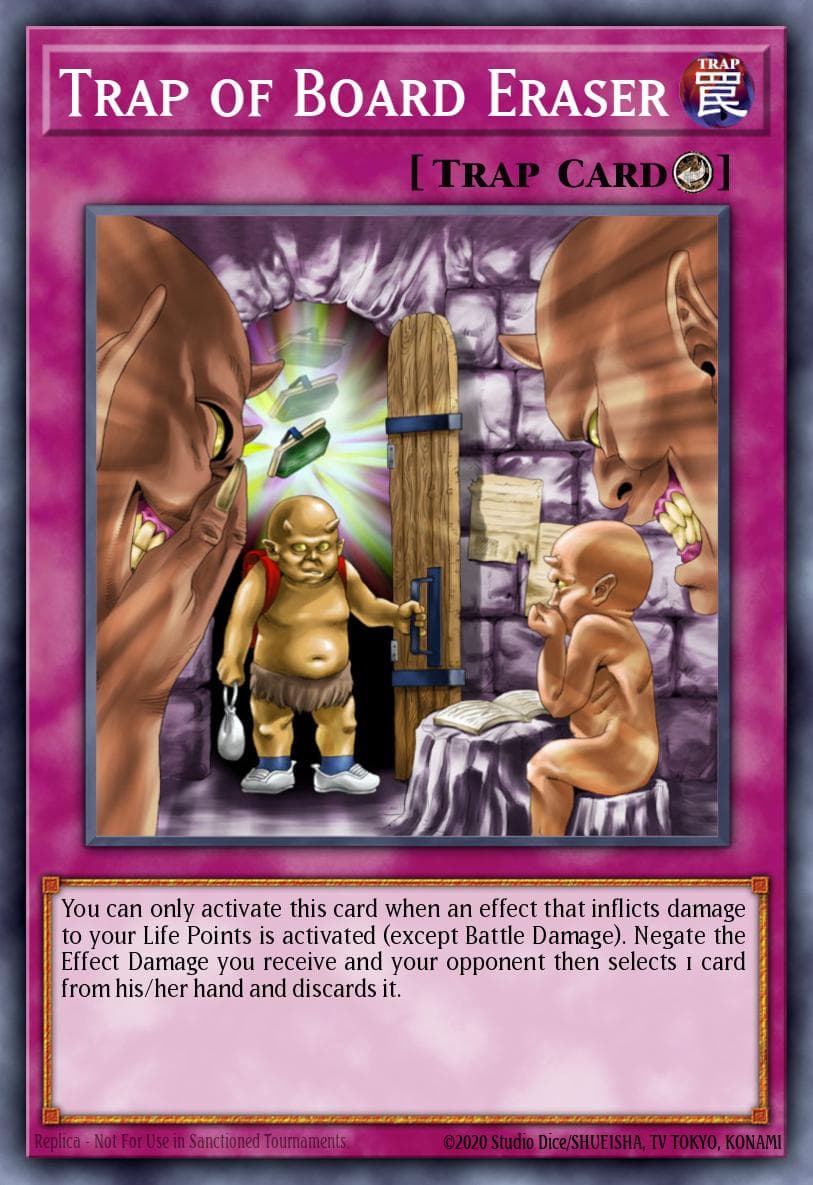 Trap of Board Eraser — Tournament Pack 5