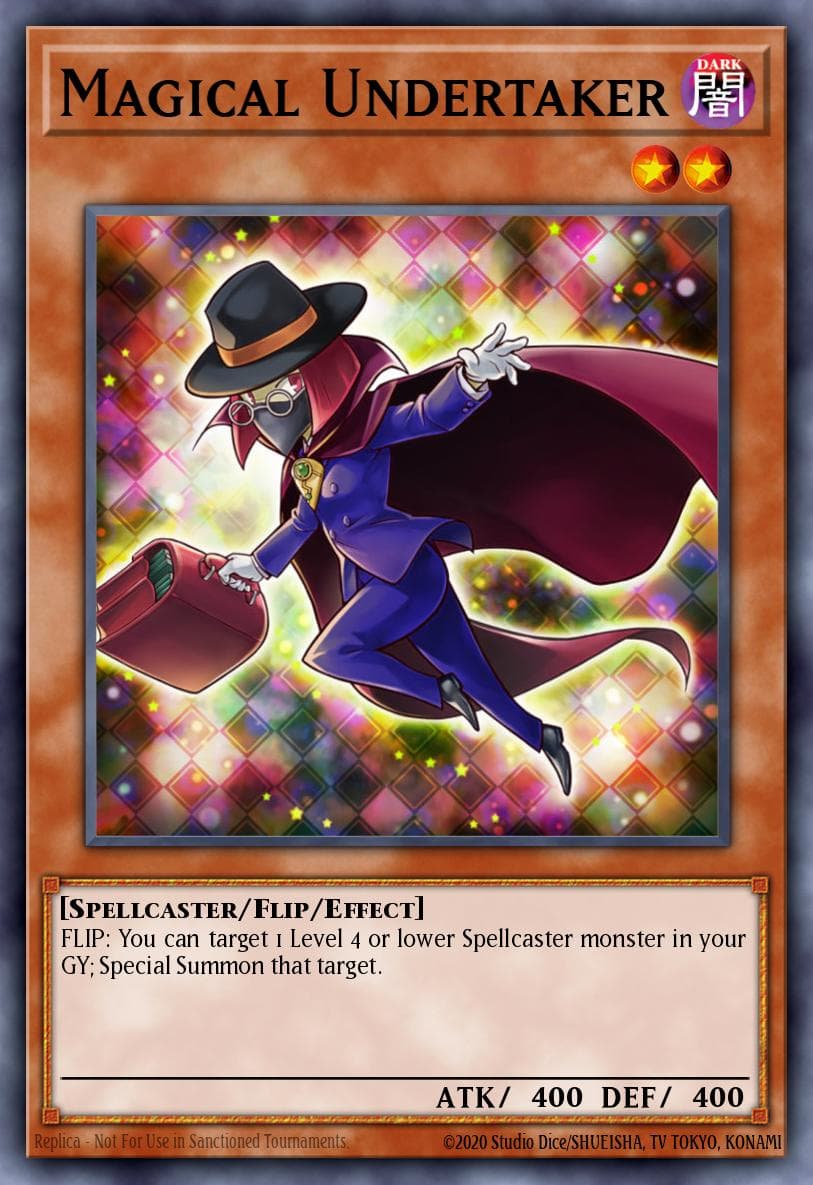 Magical Undertaker — Speed Duel: Attack from the Deep Yu-Gi-Oh! card by KAZUKI TAKAHASHI