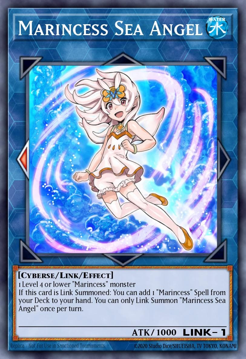 Marincess Sea Angel — Chaos Impact Yu-Gi-Oh! card by KAZUKI TAKAHASHI