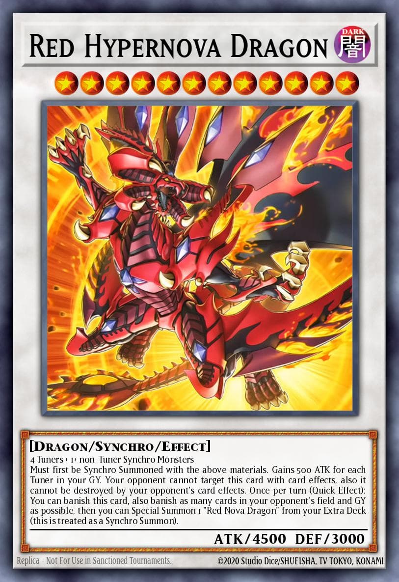 Red Hypernova Dragon — ygo-unknown