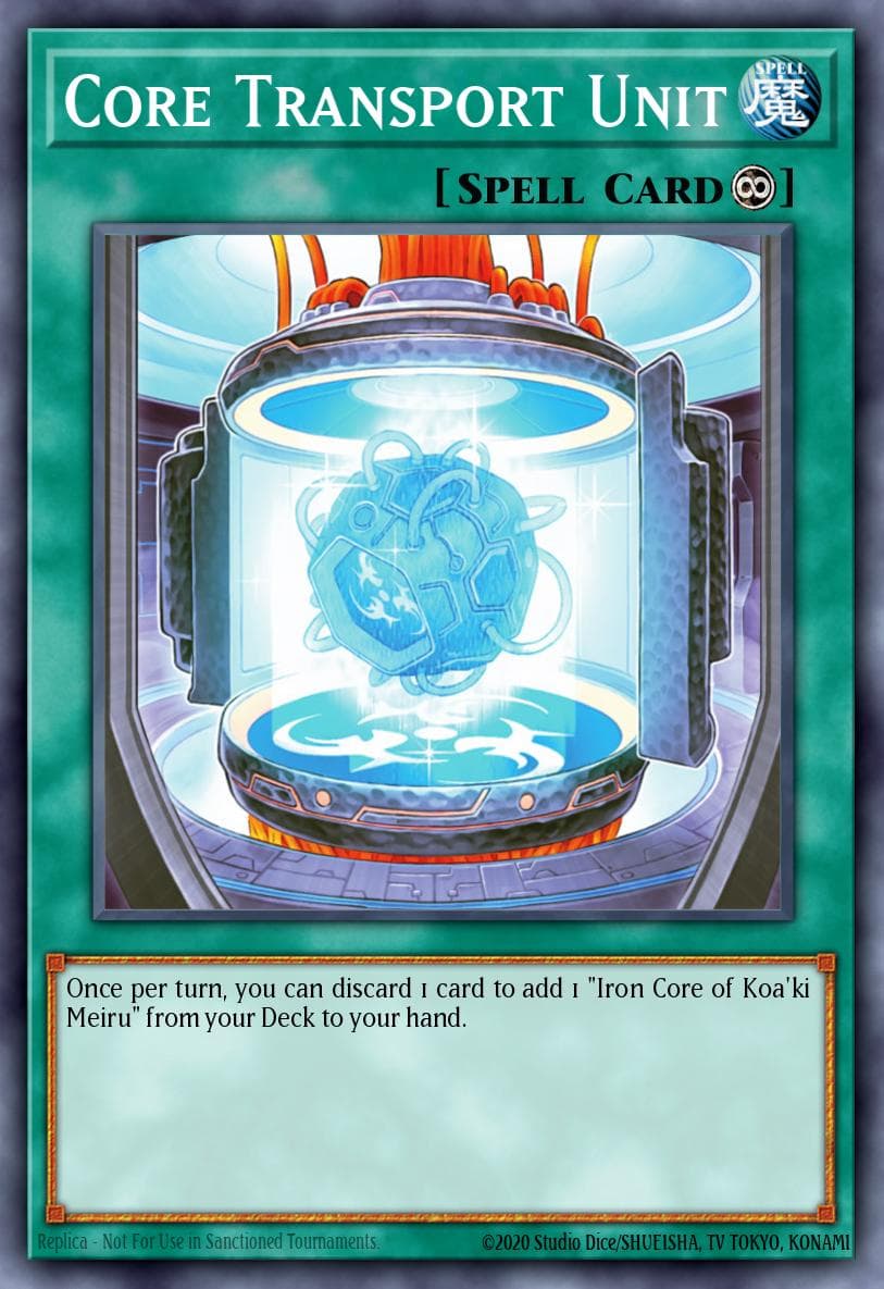 Core Transport Unit — Absolute Powerforce Yu-Gi-Oh! card by KAZUKI TAKAHASHI
