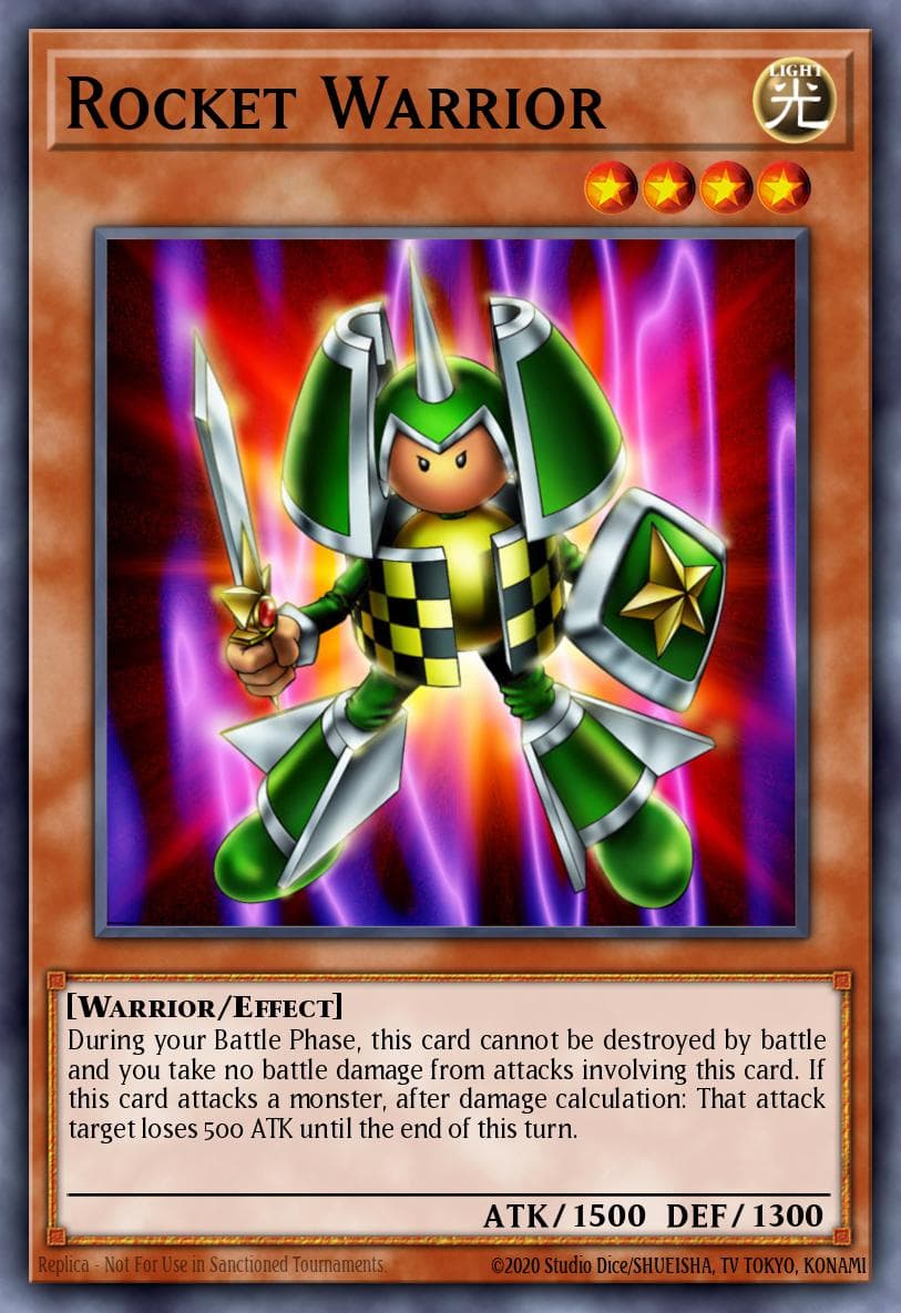 Rocket Warrior — Yu-Gi-Oh! card