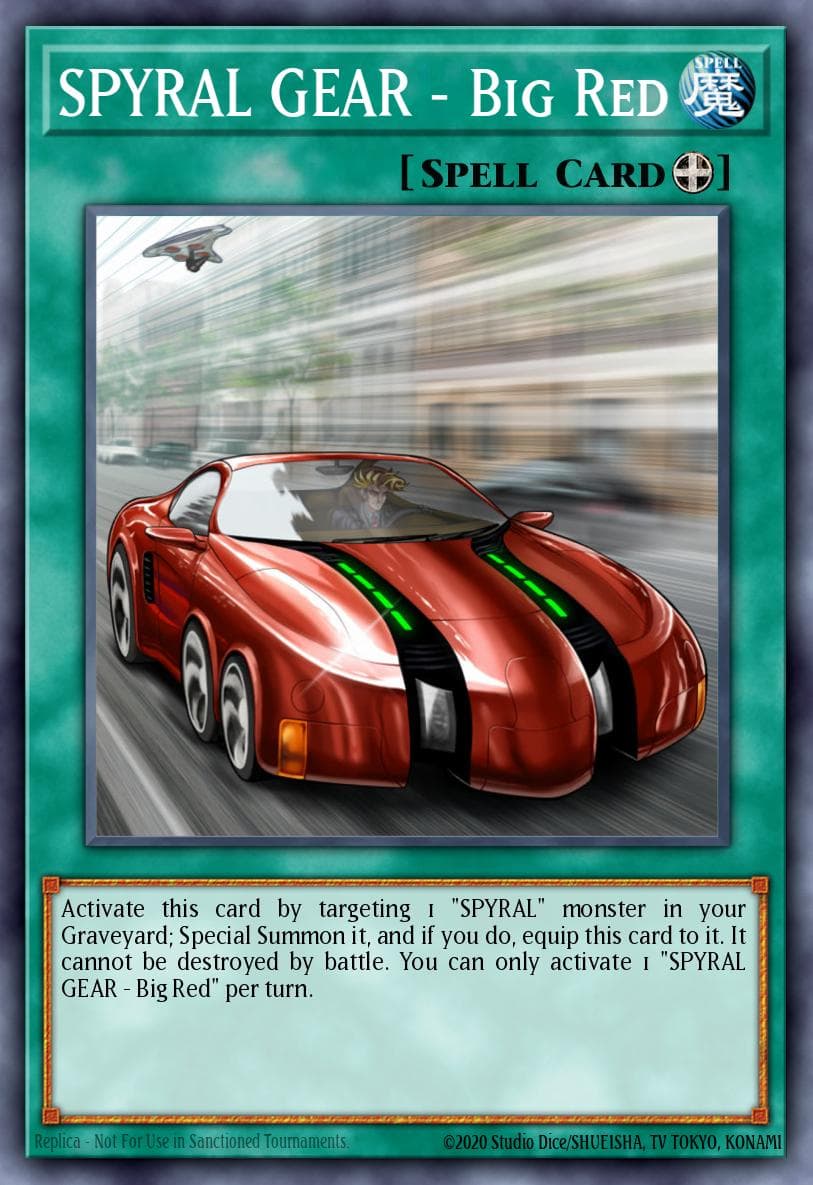 SPYRAL GEAR - Big Red — The Dark Illusion