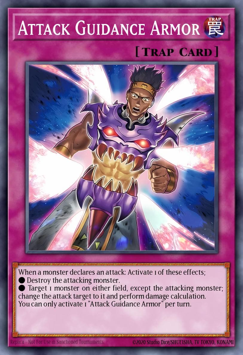 Attack Guidance Armor — Yu-Gi-Oh! card