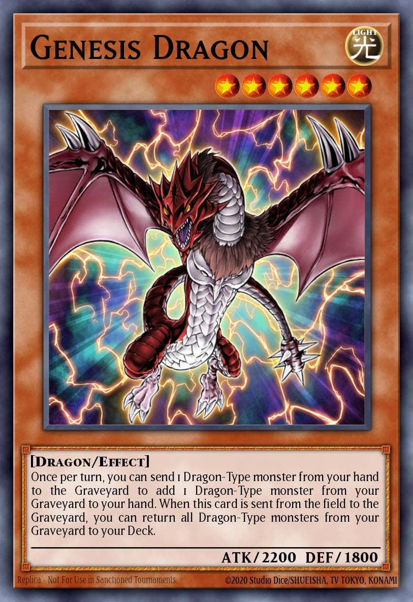Genesis Dragon — Yu-Gi-Oh! card
