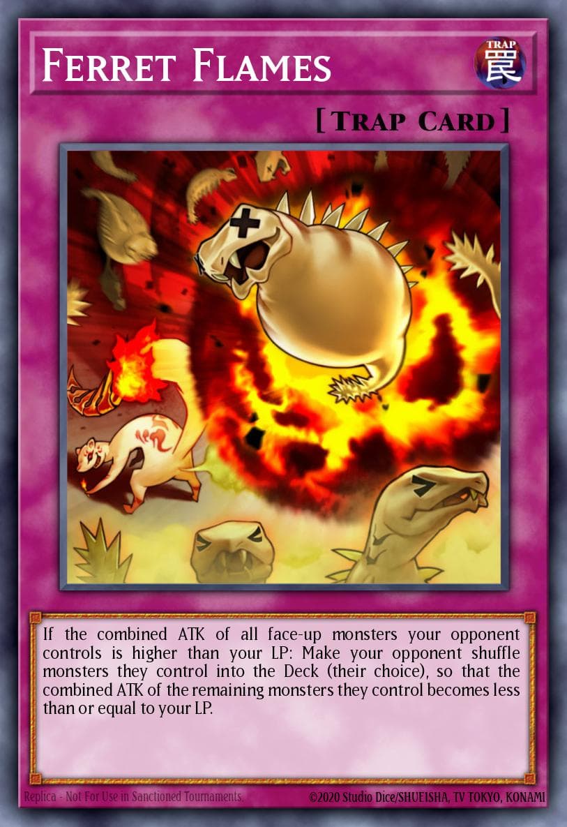Ferret Flames — Yu-Gi-Oh! card