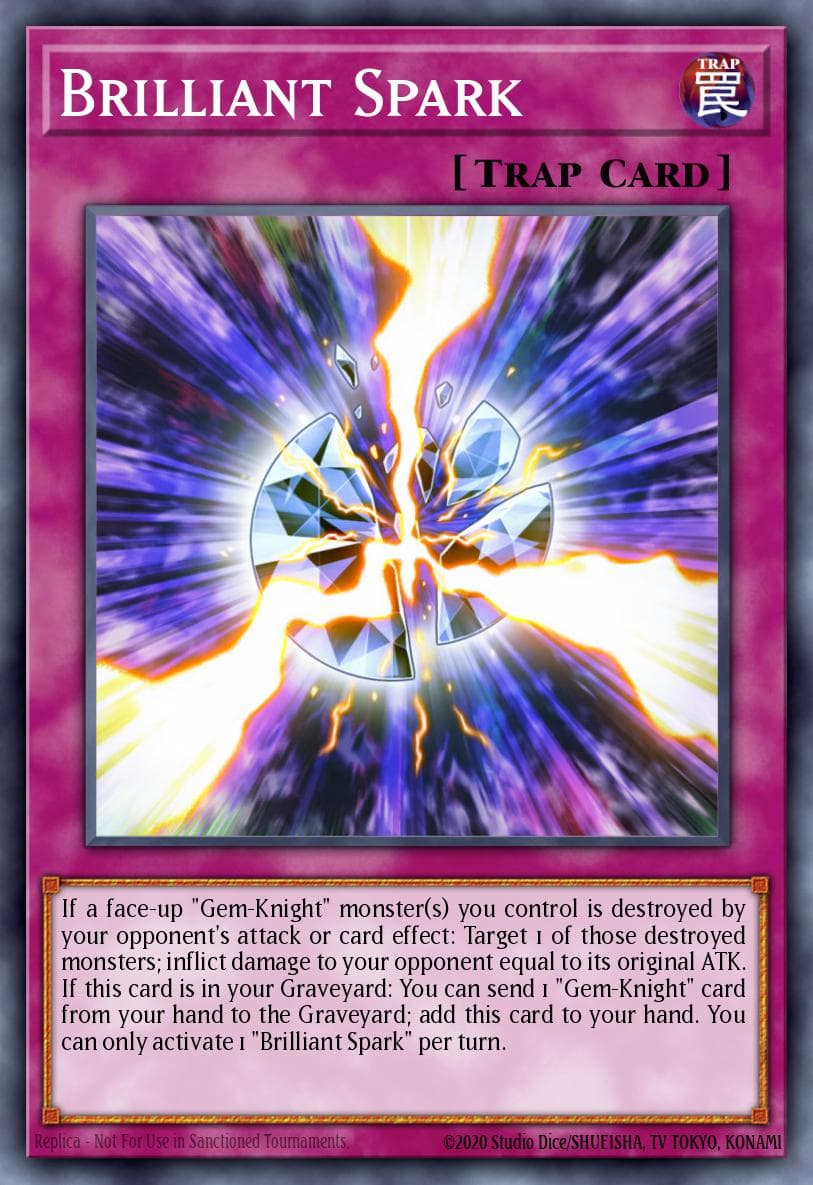 Brilliant Spark — 2016 Mega-Tins Mega Pack Yu-Gi-Oh! card by KAZUKI TAKAHASHI