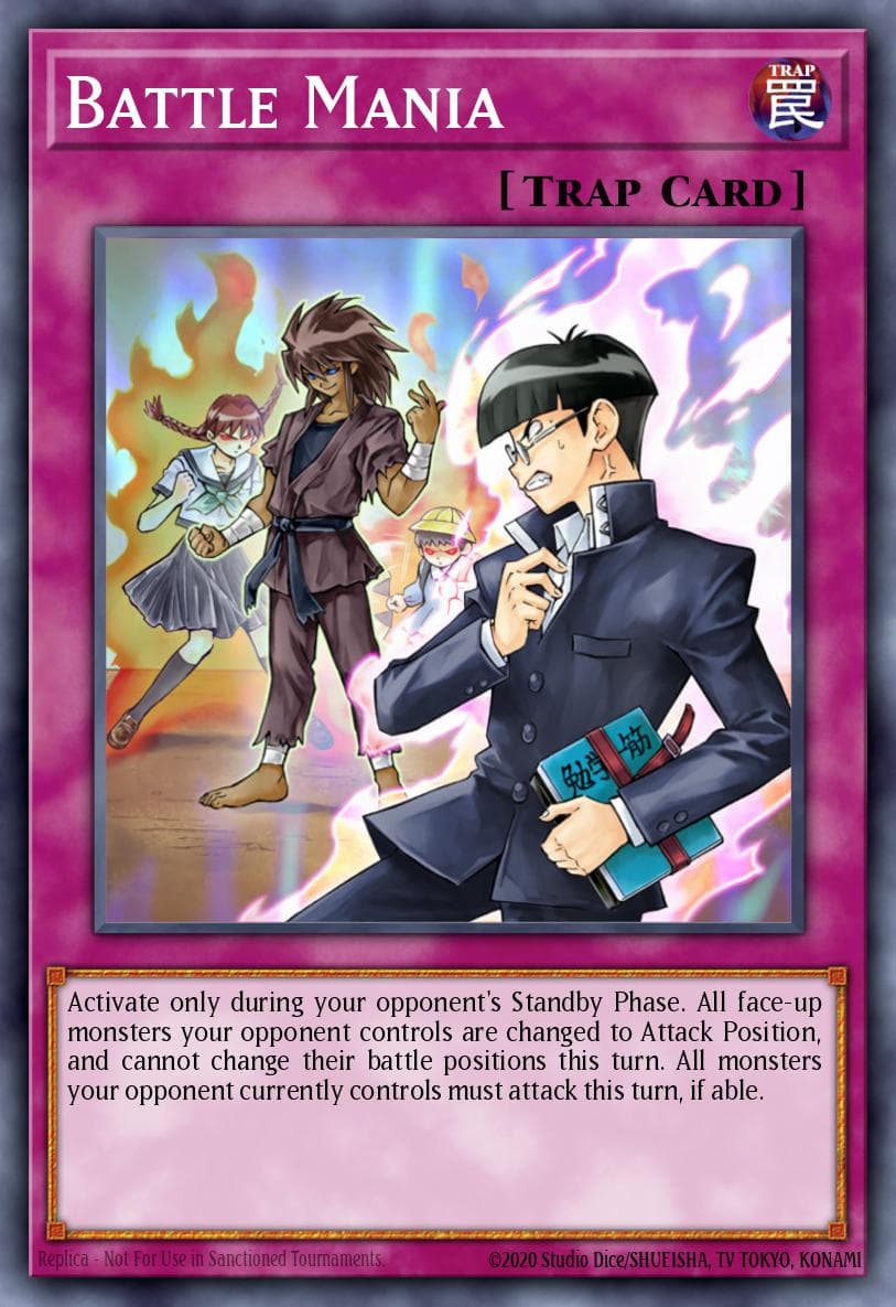 Battle Mania — Yu-Gi-Oh! card