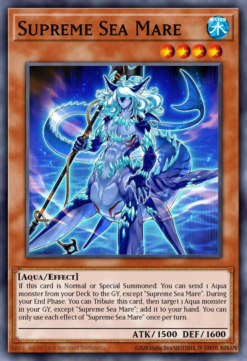 Supreme Sea Mare — 25th Anniversary Tin: Dueling Heroes Mega Pack