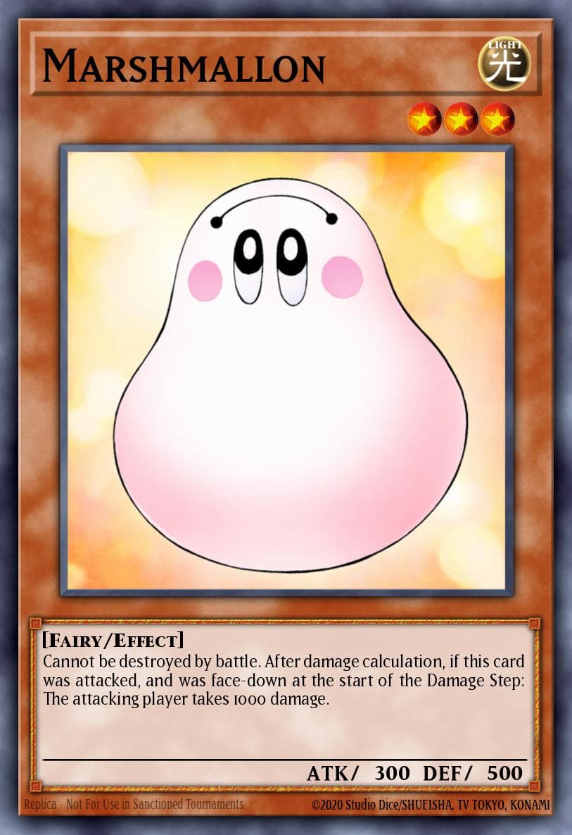 Marshmallon — Yu-Gi-Oh! card