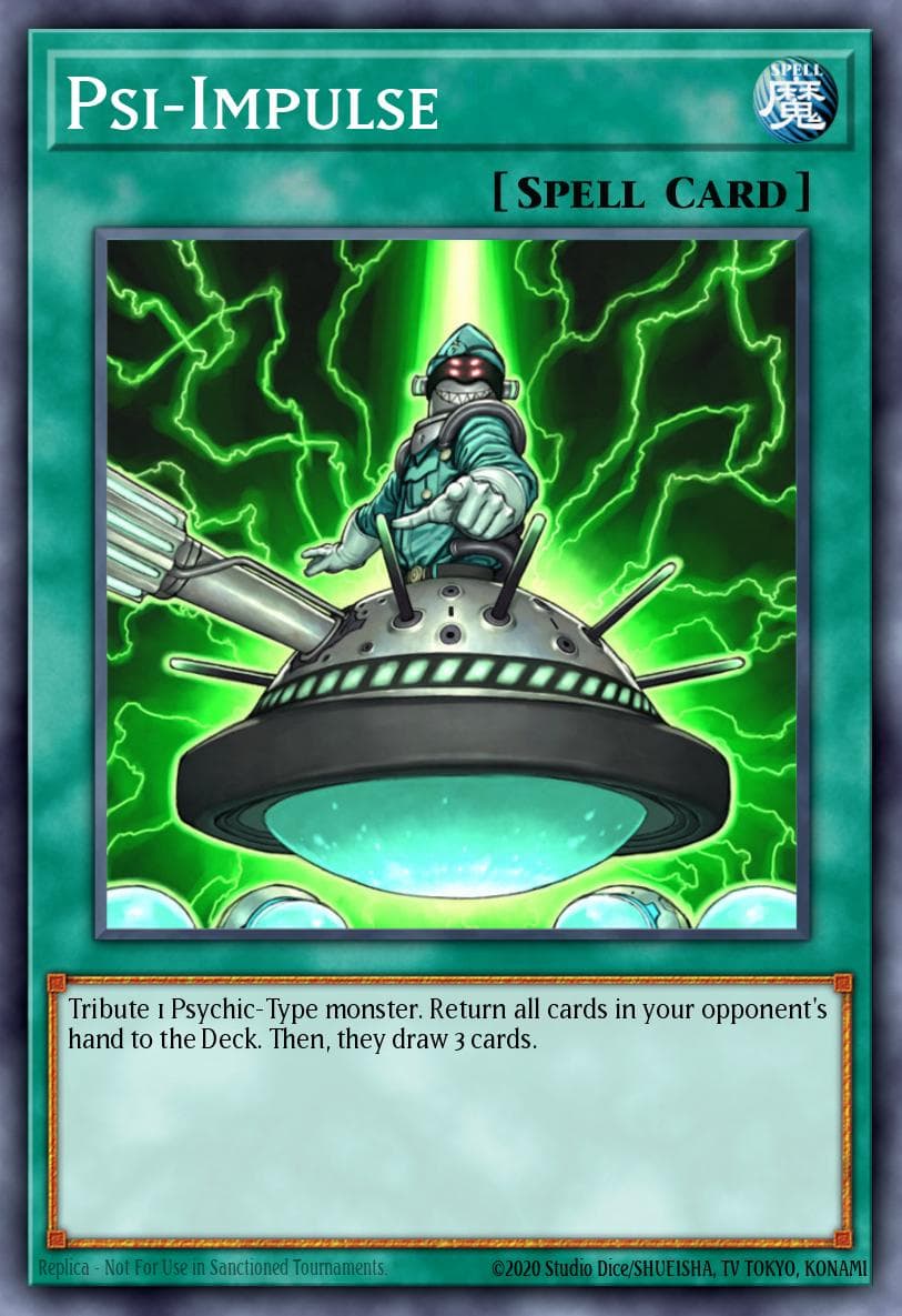 Psi-Impulse — The Duelist Genesis Yu-Gi-Oh! card by KAZUKI TAKAHASHI