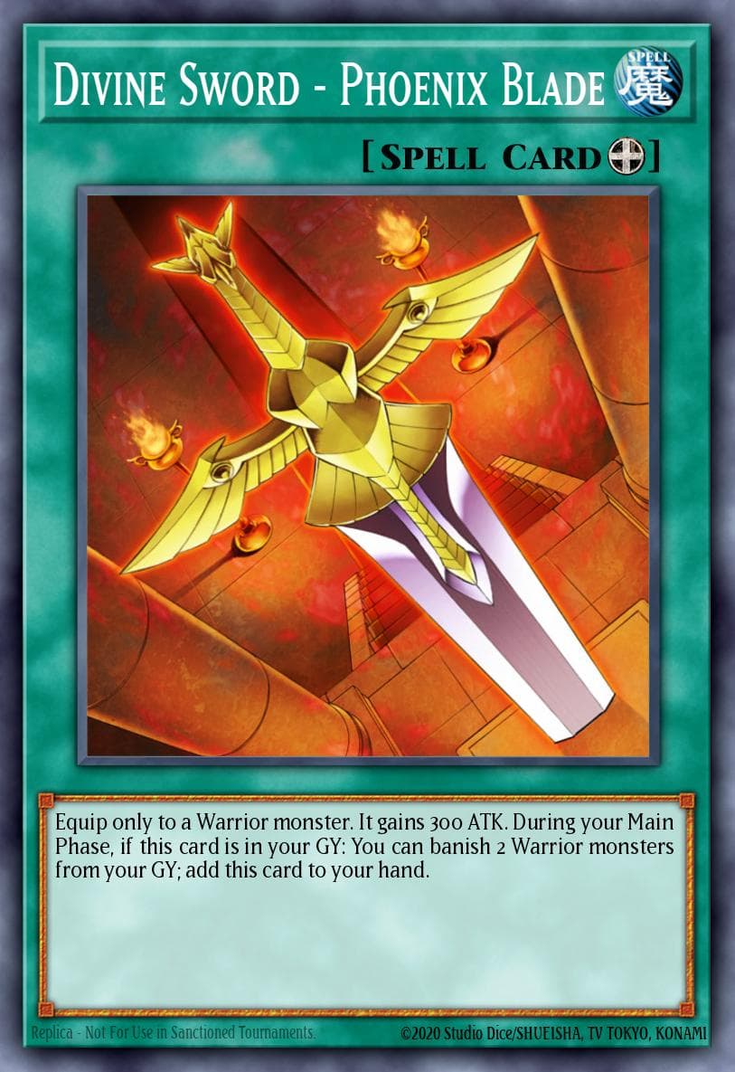 Divine Sword - Phoenix Blade — Yu-Gi-Oh! card