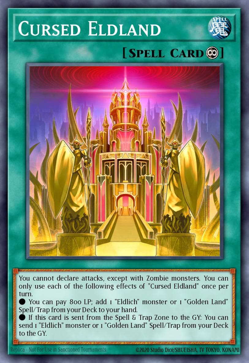 Cursed Eldland — Yu-Gi-Oh! card