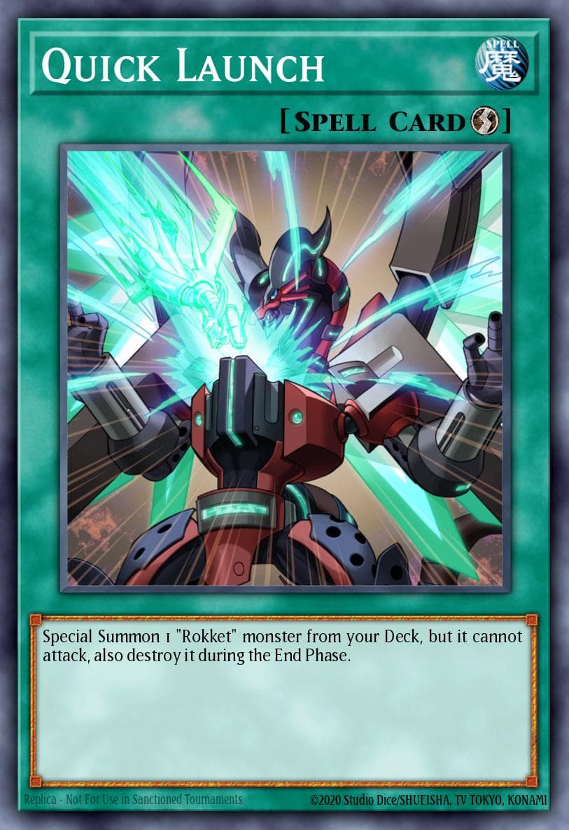Quick Launch — Yu-Gi-Oh! card