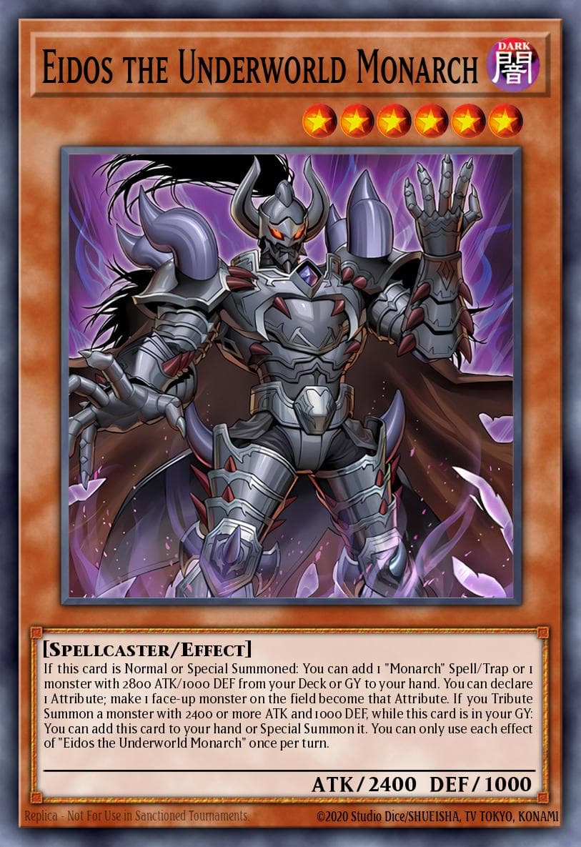 Eidos the Underworld Monarch — Duelist's Advance
