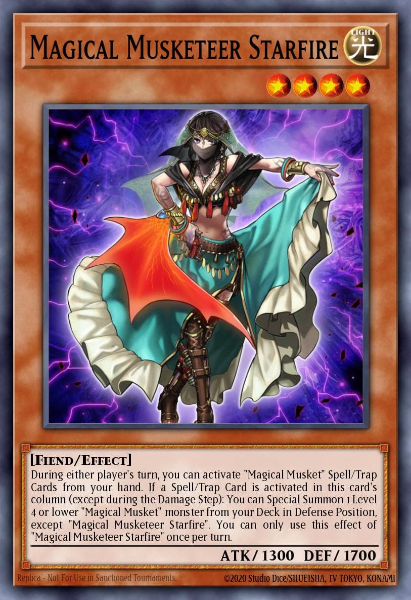 Magical Musketeer Starfire — Yu-Gi-Oh! card
