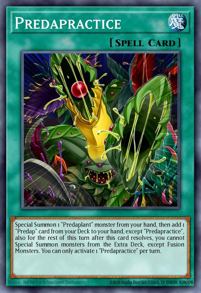 Predapractice — Yu-Gi-Oh! card