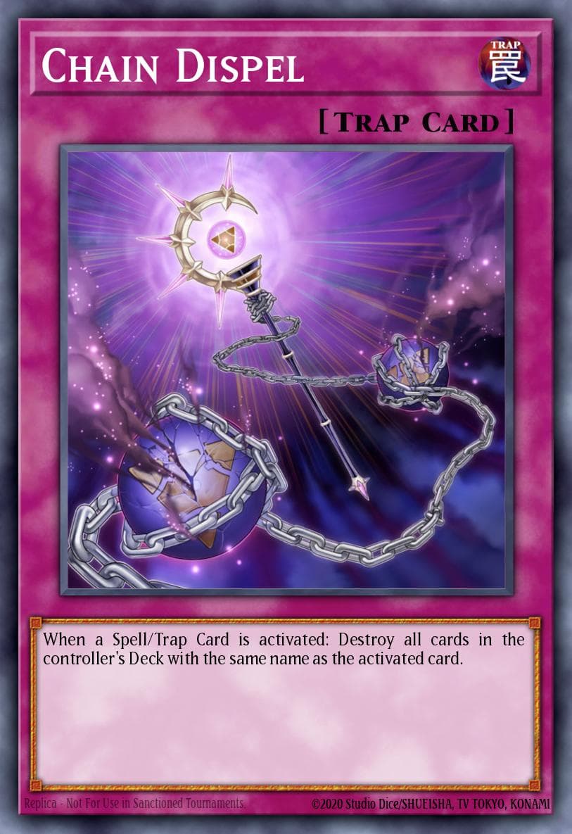 Chain Dispel — 2015 Mega-Tins Mega Pack Yu-Gi-Oh! card by KAZUKI TAKAHASHI