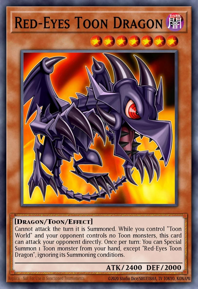 Red-Eyes Toon Dragon — Yu-Gi-Oh! card